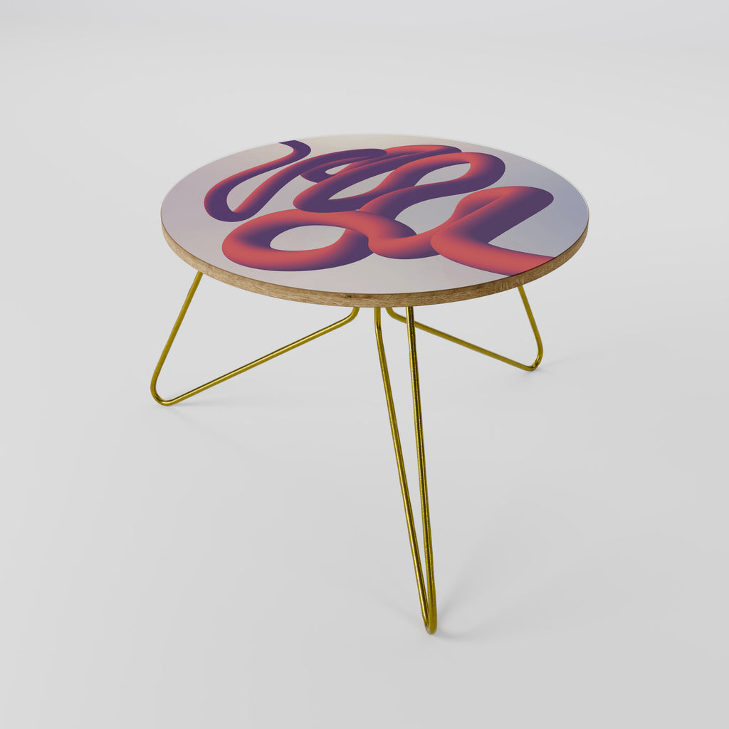 INFINITY WIRE Mesa de centro