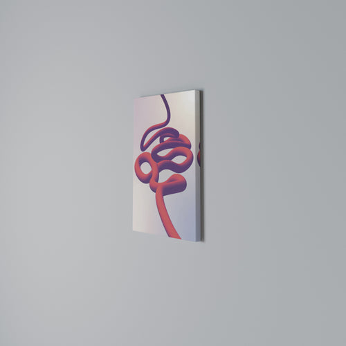 INFINITY WIRE Cuadro en lienzo vertical
