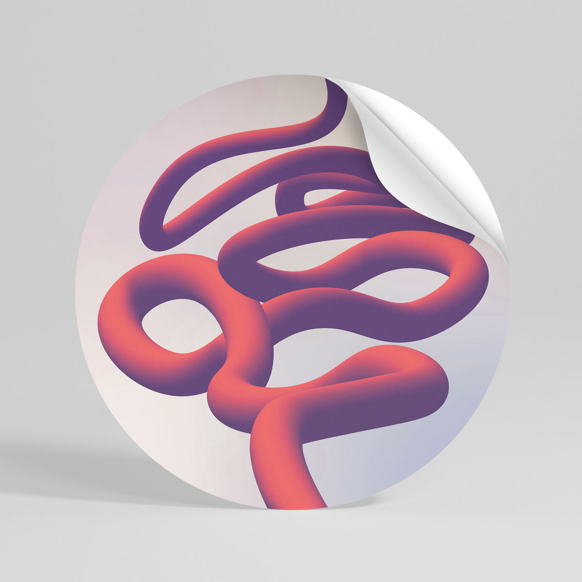 INFINITY WIRE Vinilo adhesivo redondo