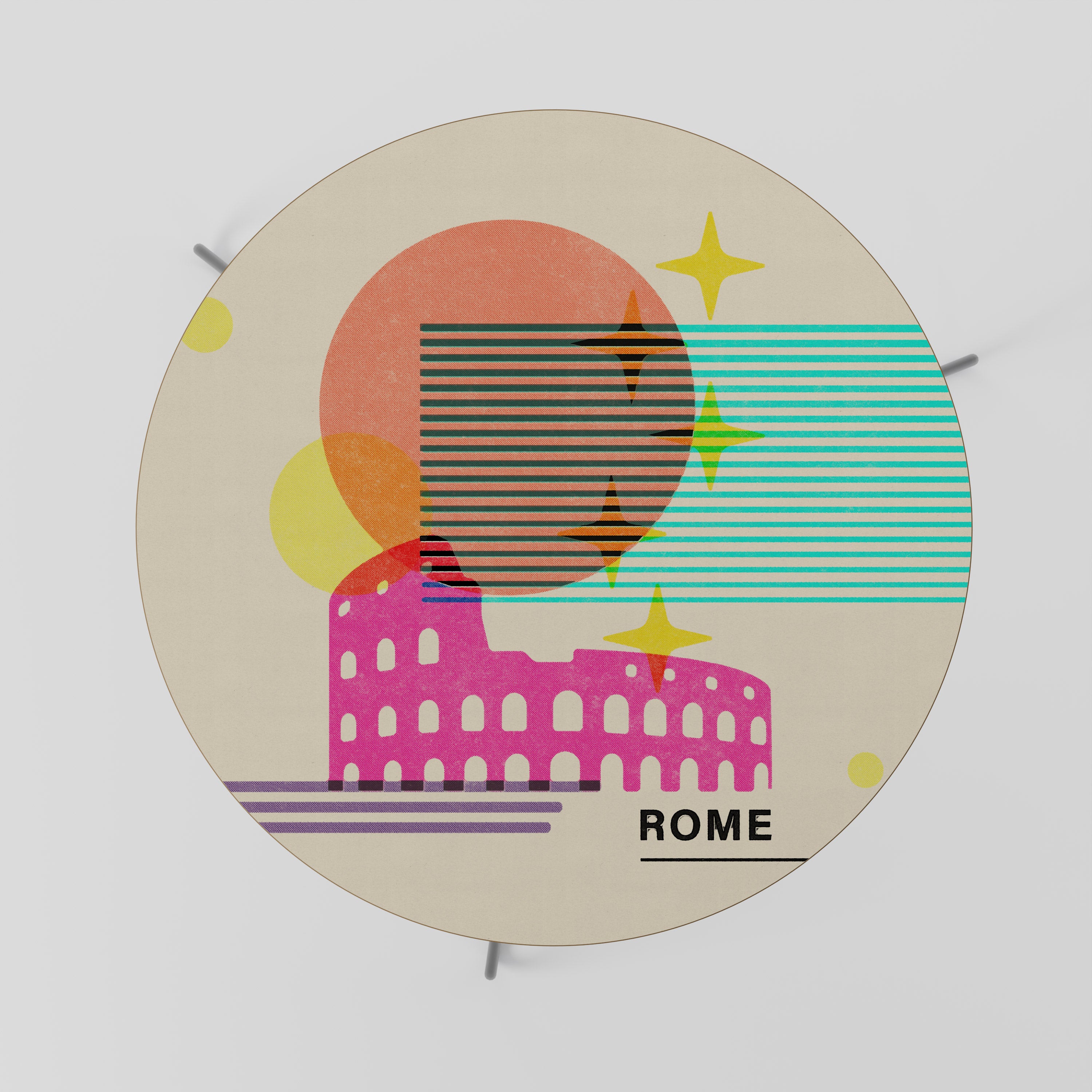 Mesa de centro ROMANA SPARKLE 69