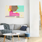 ROMAN SPARKLE Póster Horizontal Adhesivo