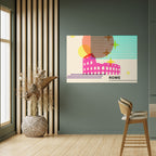 ROMAN SPARKLE Póster Horizontal Adhesivo