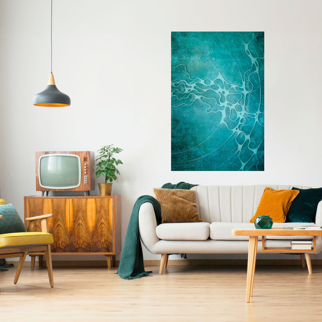 ESOTERIC ARRAY Peel and Stick Vertical Poster