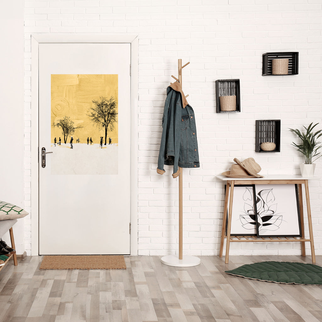 ERASED IN TIME Peel and Stick Vertical Poster