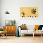 ERASED IN TIME Póster Horizontal Adhesivo