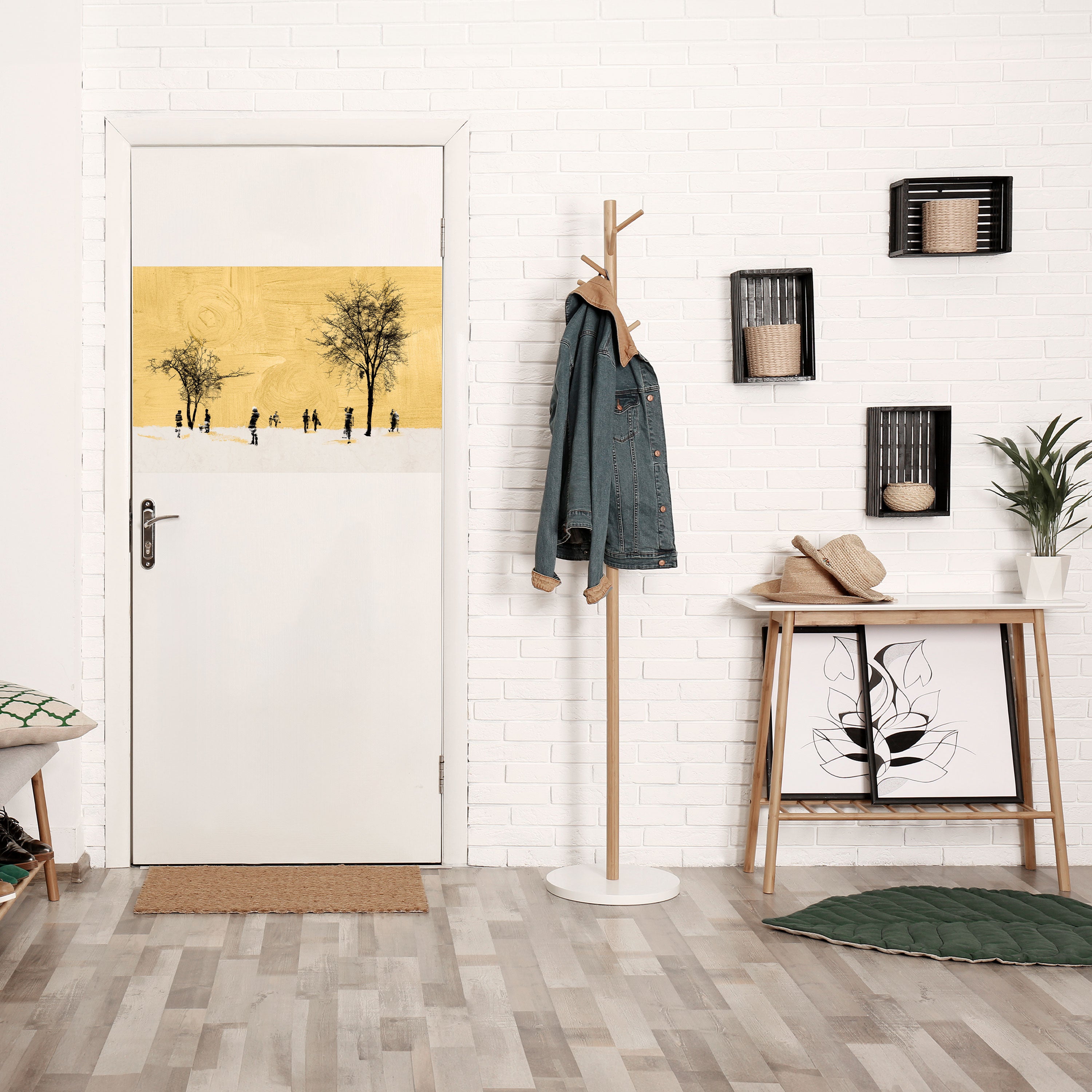 Póster horizontal autoadhesivo BORRADO EN EL TIEMPO