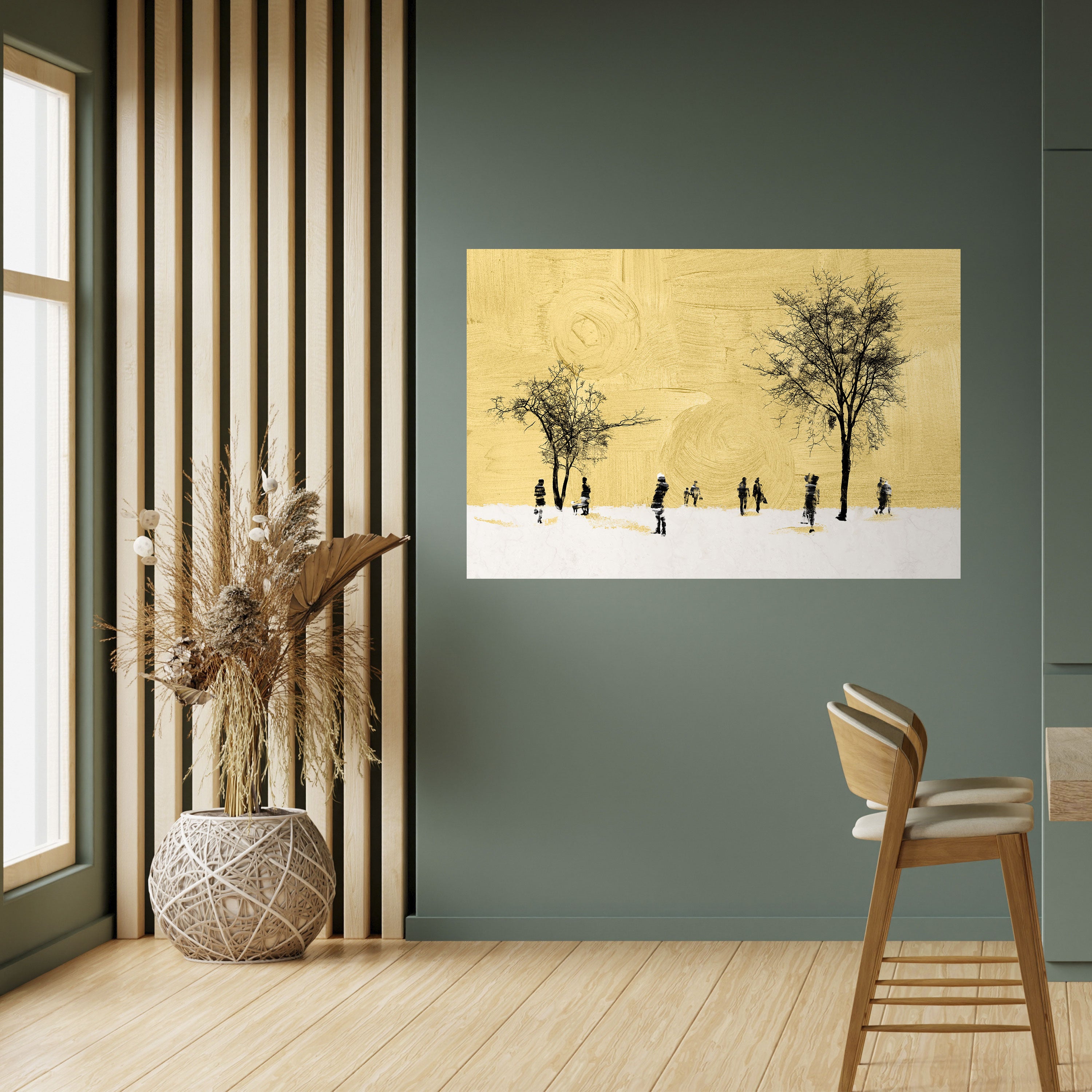 Póster horizontal autoadhesivo BORRADO EN EL TIEMPO