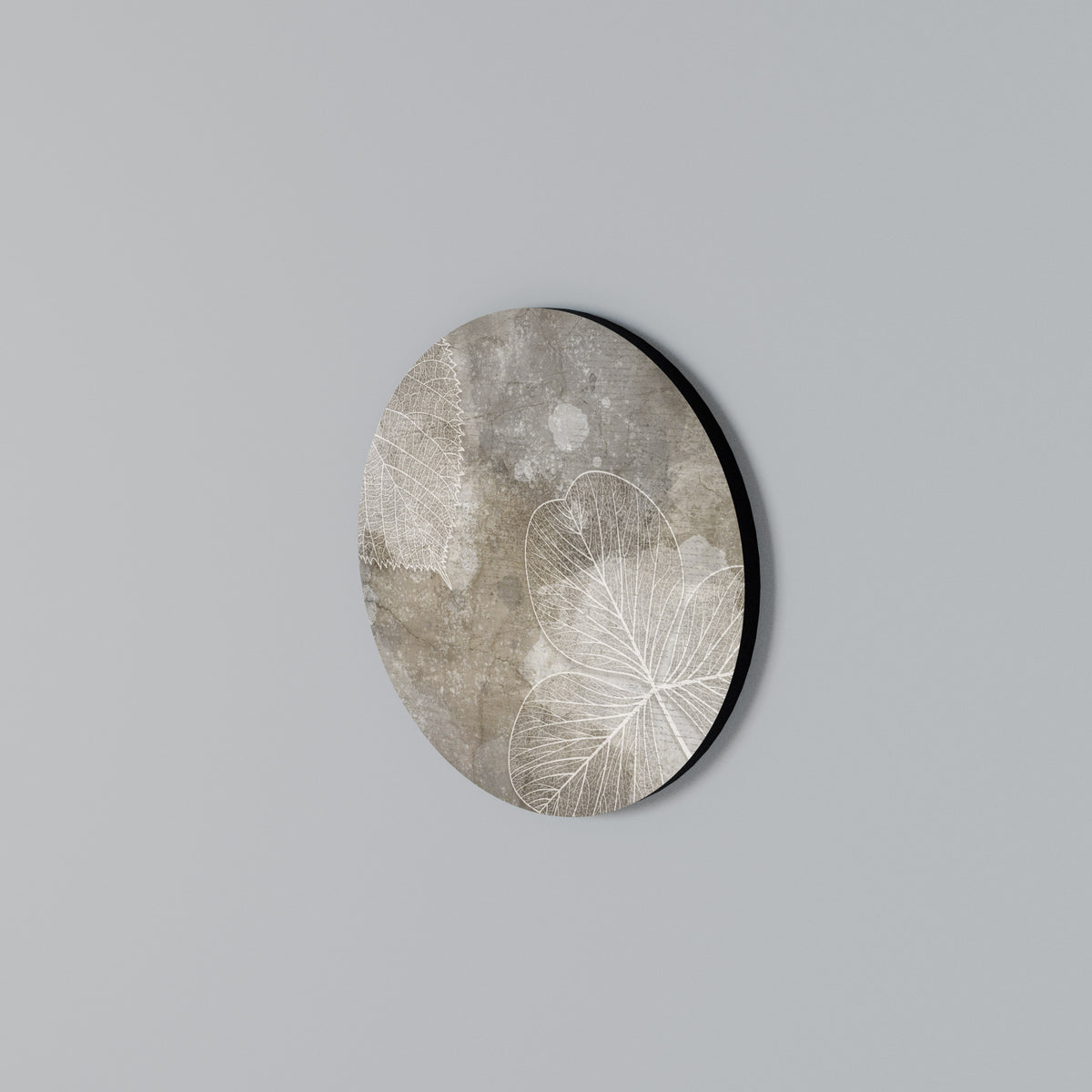 FAIR NERVATION Arte de pared redondo