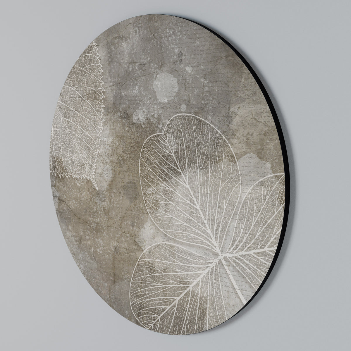 FAIR NERVATION Arte de pared redondo