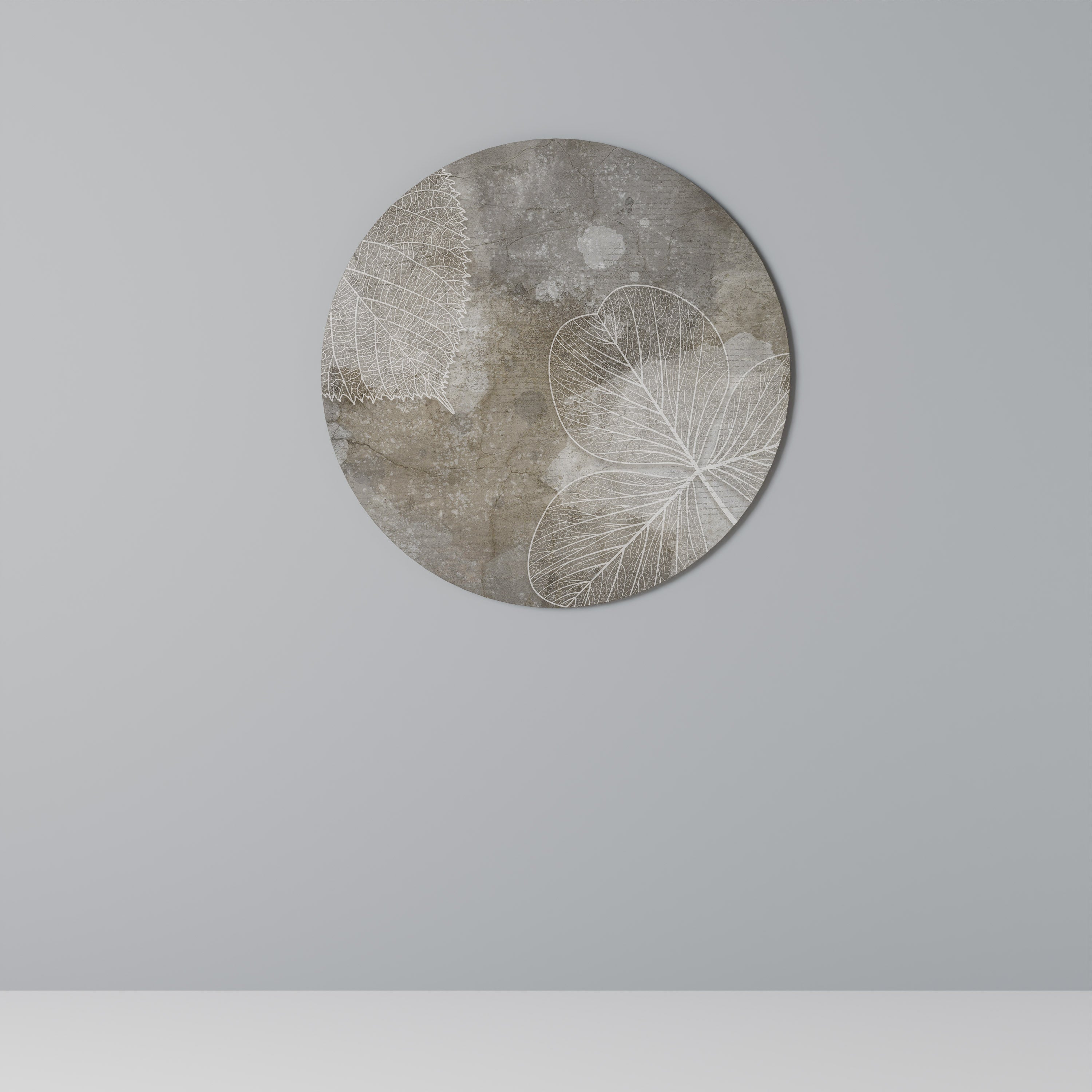 FAIR NERVATION Round Wall Art