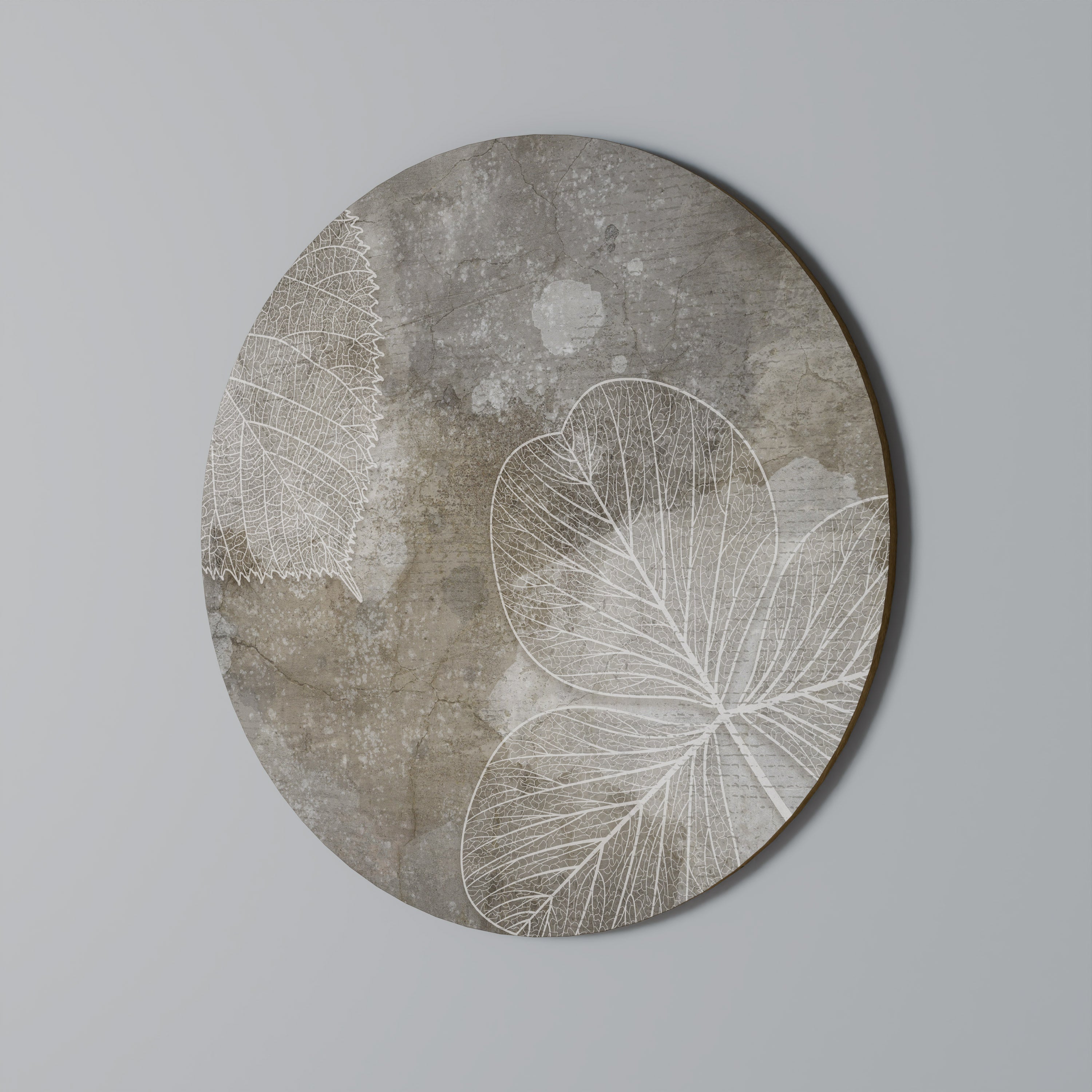 FAIR NERVATION Round Wall Art