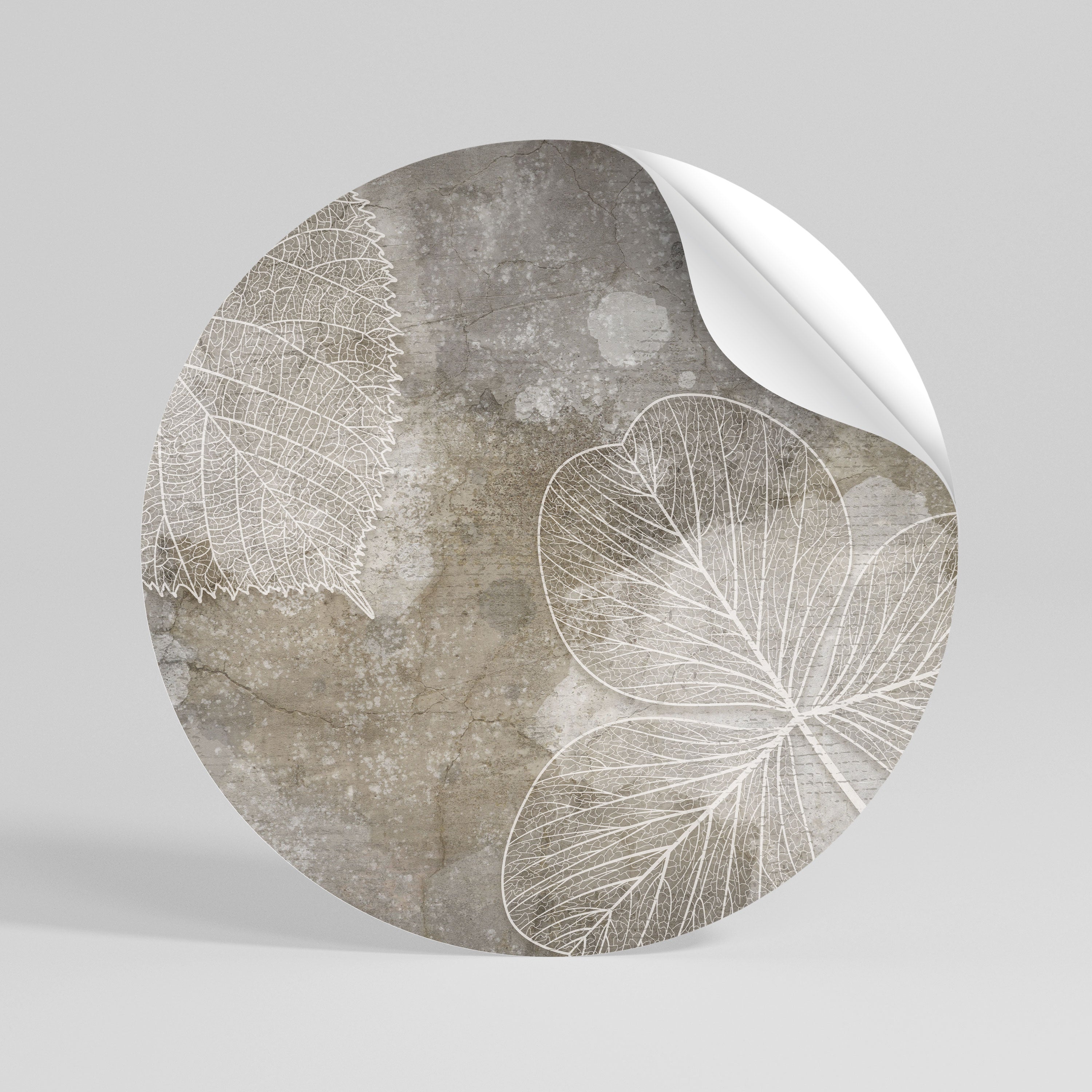 FAIR NERVATION Vinilo adhesivo redondo