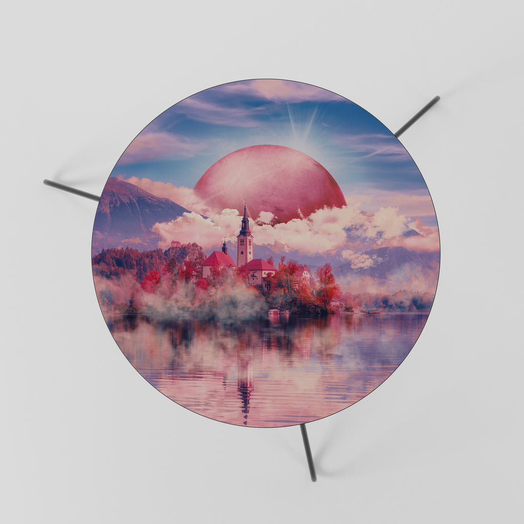 MARS OVER THE BLED LAKE Coffee Table 60