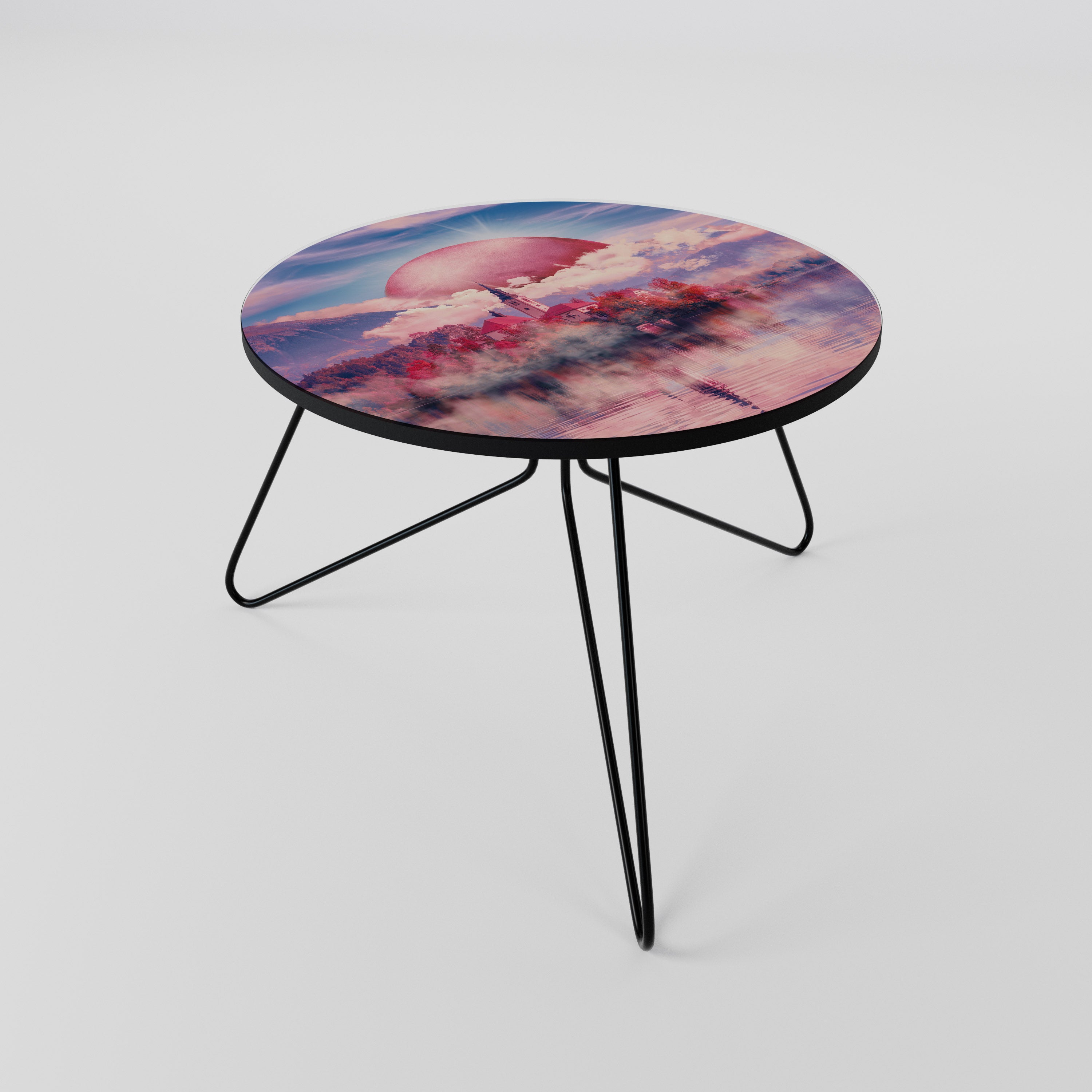 MARS OVER THE BLED LAKE Mesa de centro