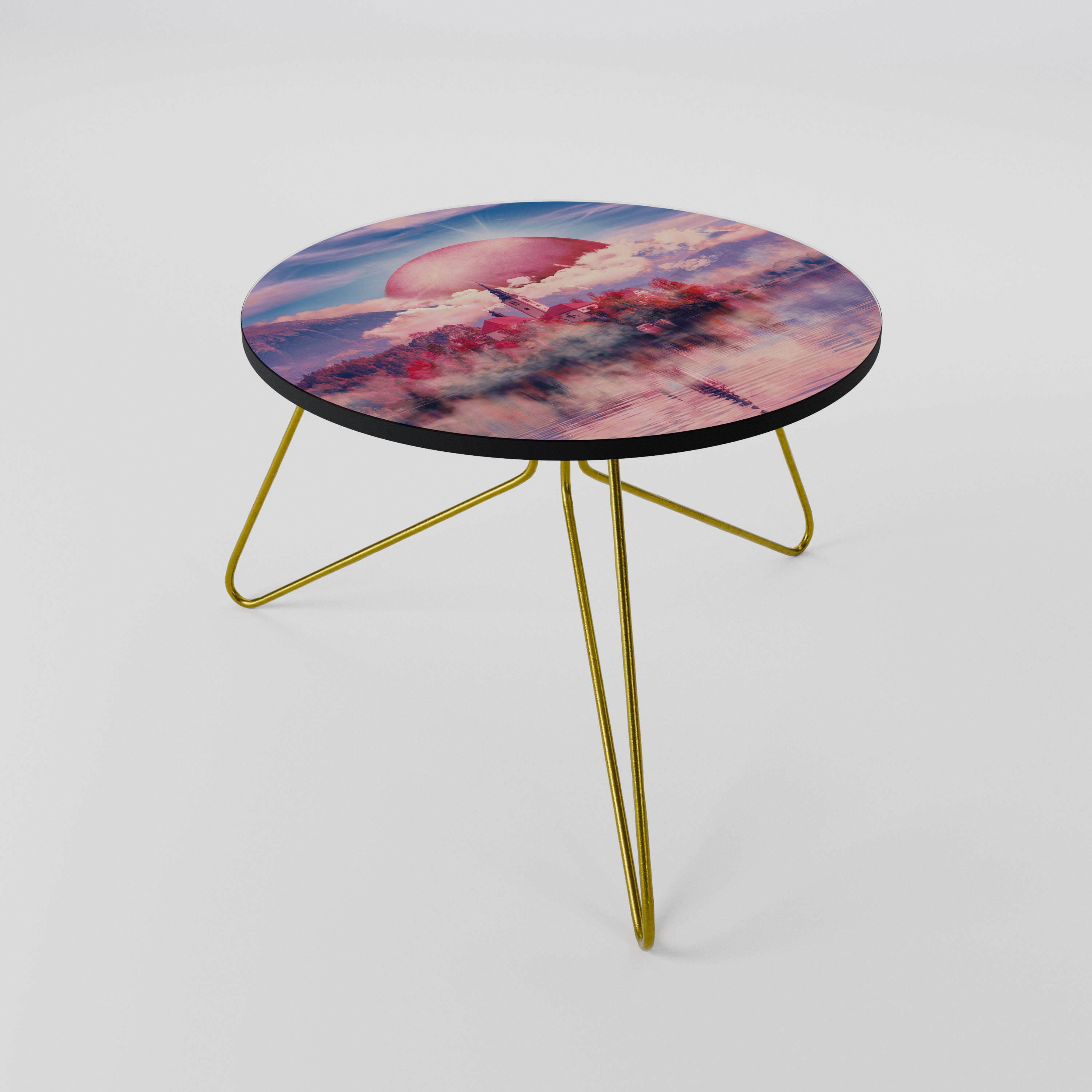 MARS OVER THE BLED LAKE Coffee Table 60