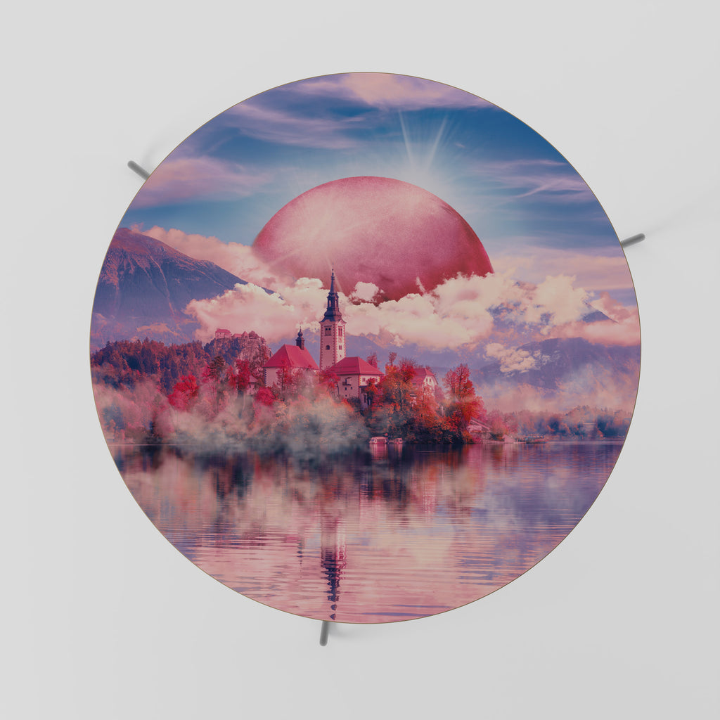 MARS OVER THE BLED LAKE Coffee Table 69