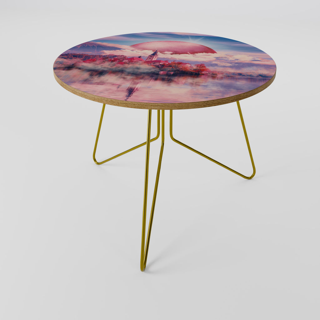 MARS OVER THE BLED LAKE Mesa de centro