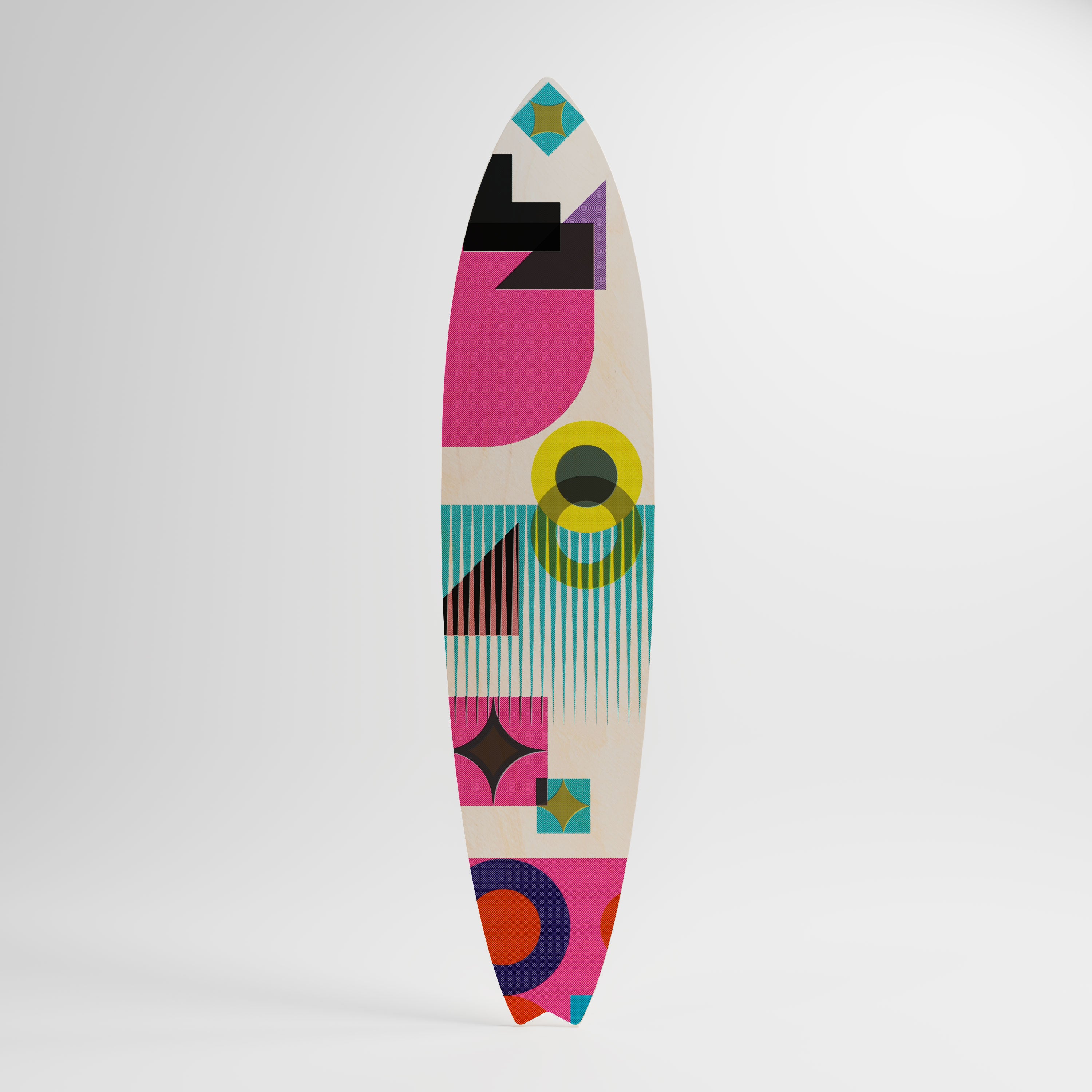 FORM VARIETY Panel decorativo de tabla de surf