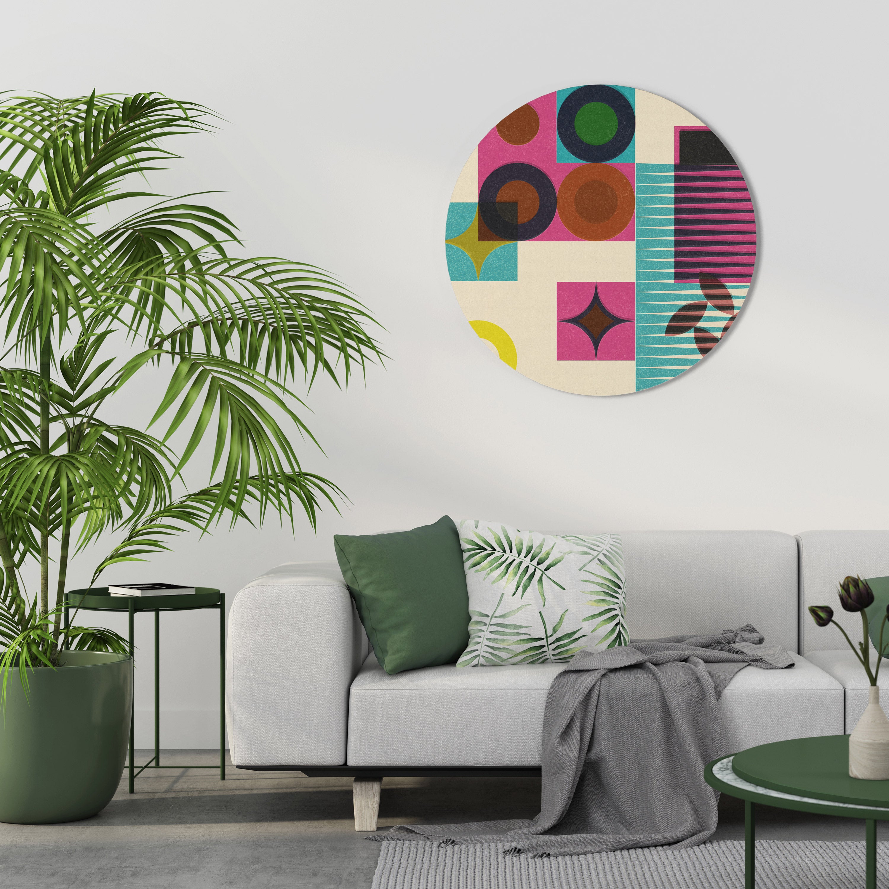 FORM VARIETY Round Wall Art