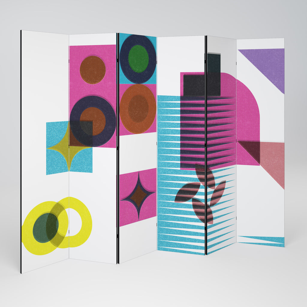 FORM VARIETY 6-Panel Room Divider