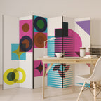 FORM VARIETY Biombo Decorativo de 6 Paneles