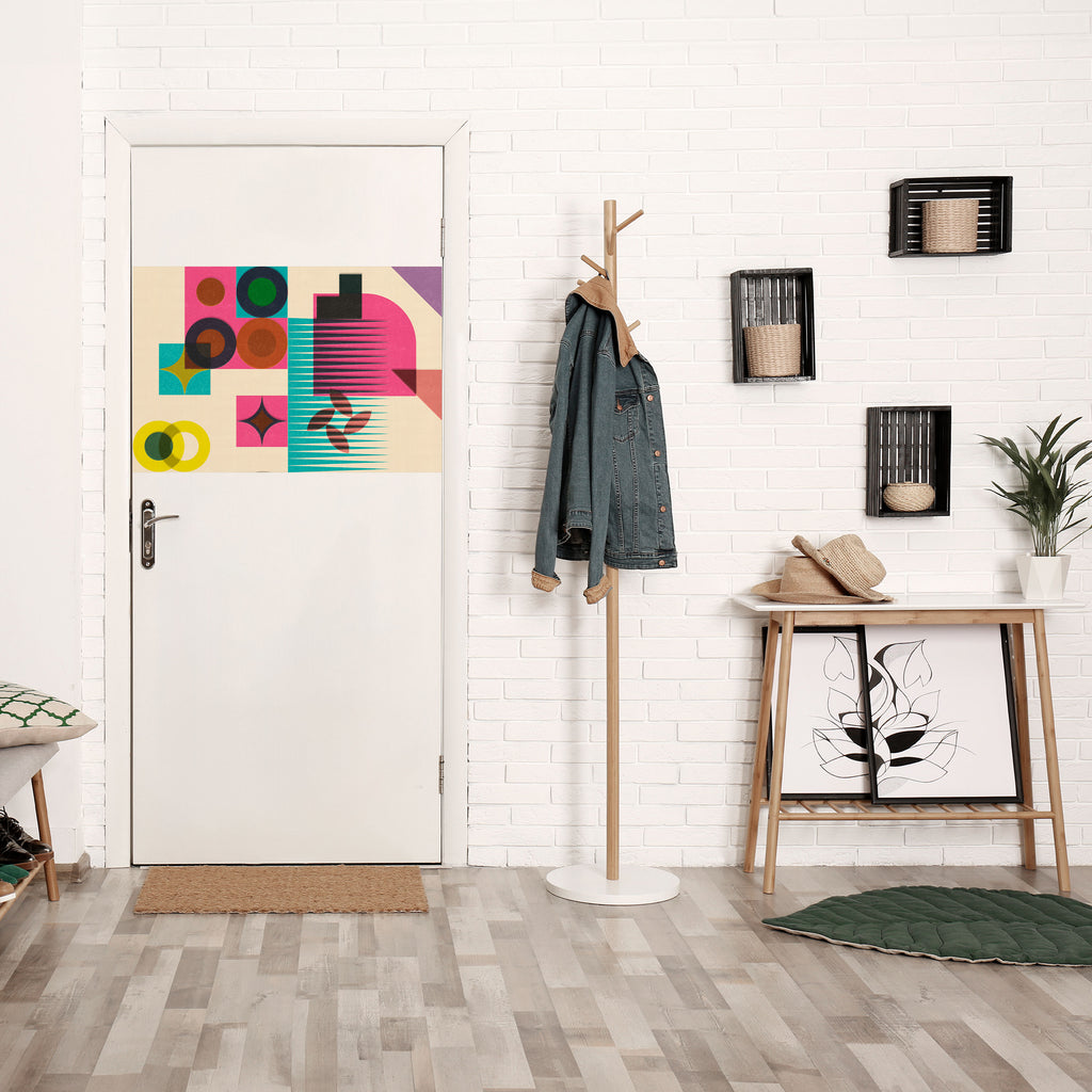 VARIEDAD DE FORMAS Póster horizontal autoadhesivo