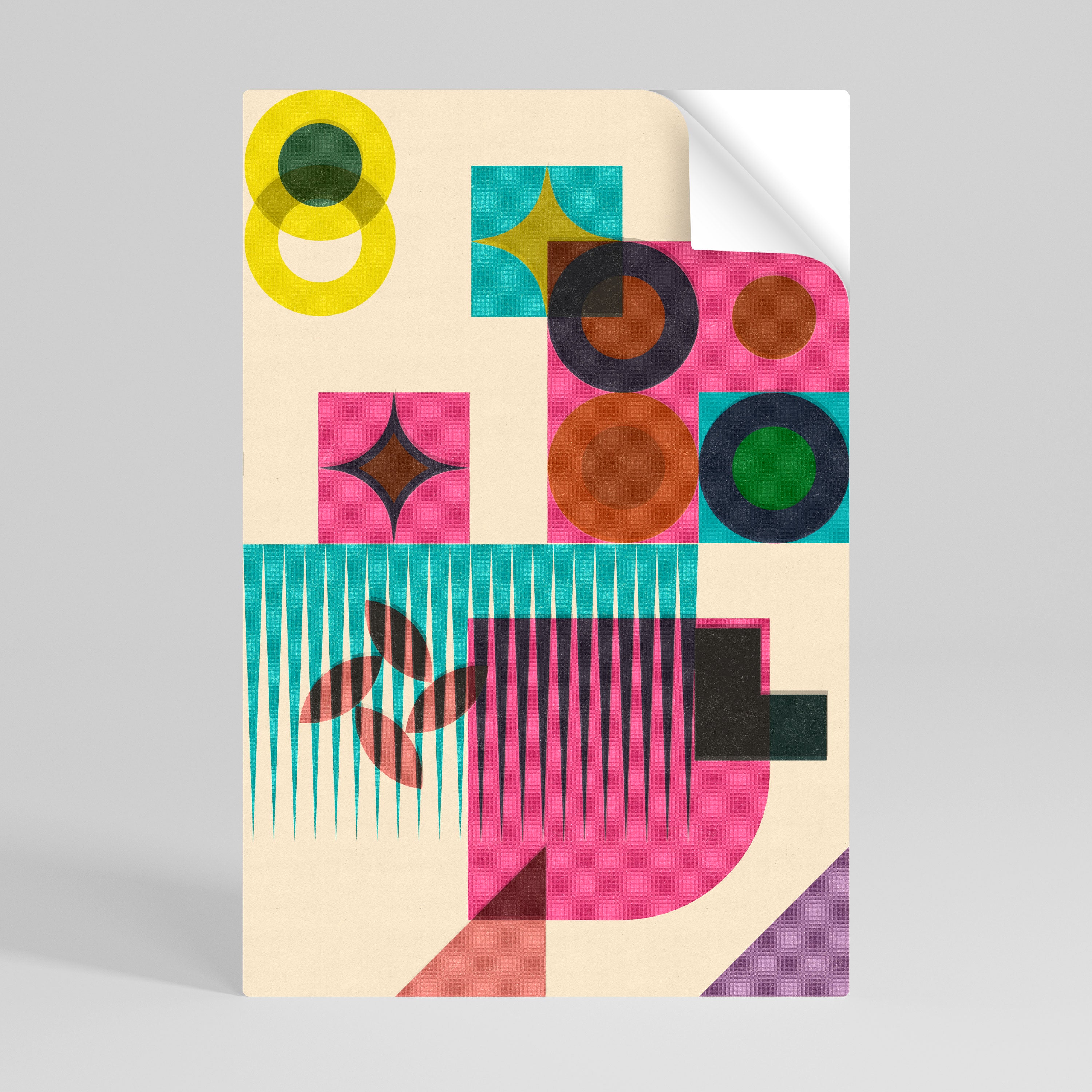 FORM VARIETY Póster adhesivo vertical