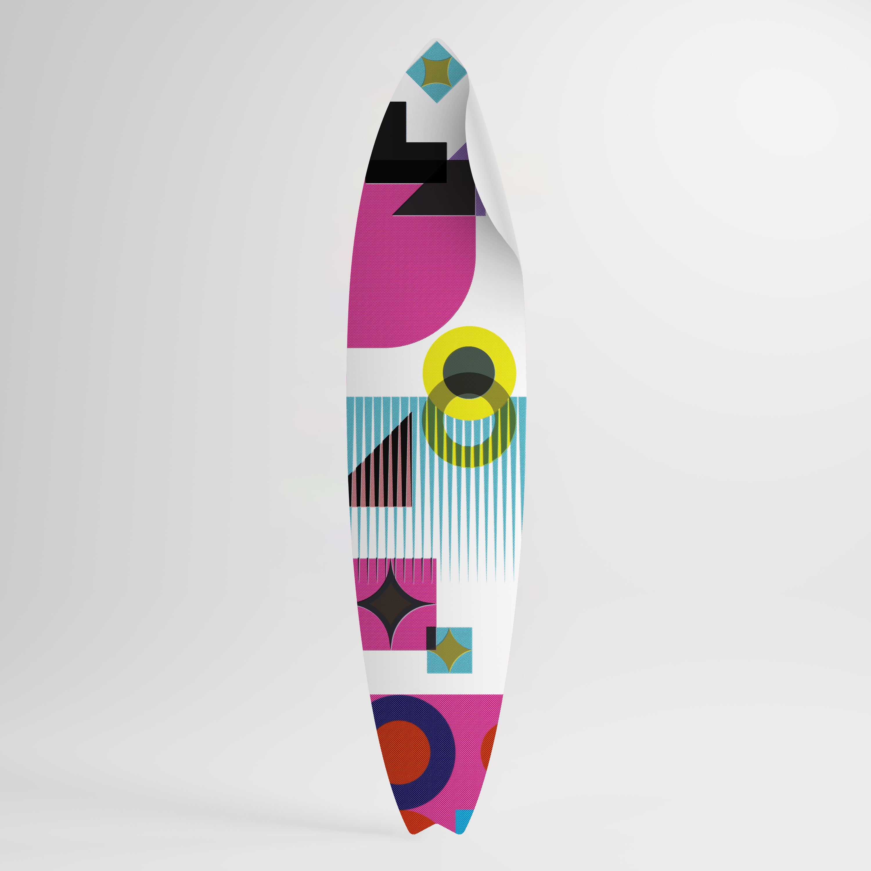 FORM VARIETY Peel and Stick Surfboard Sticker