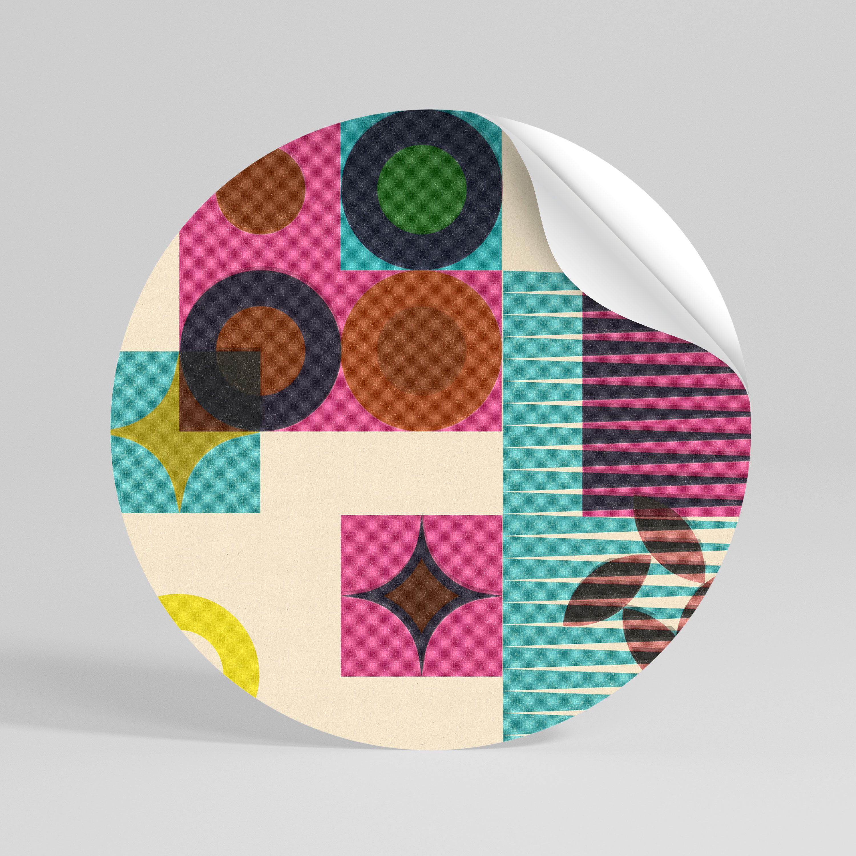 FORM VARIETY Vinilo adhesivo redondo