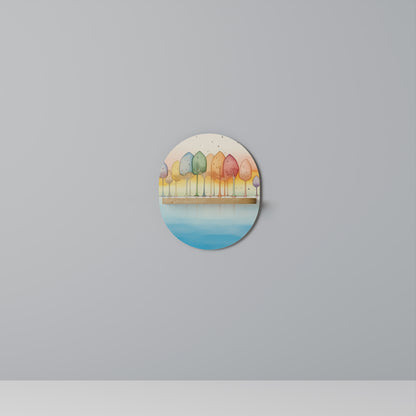 COLORFUL OASIS Art Shelf