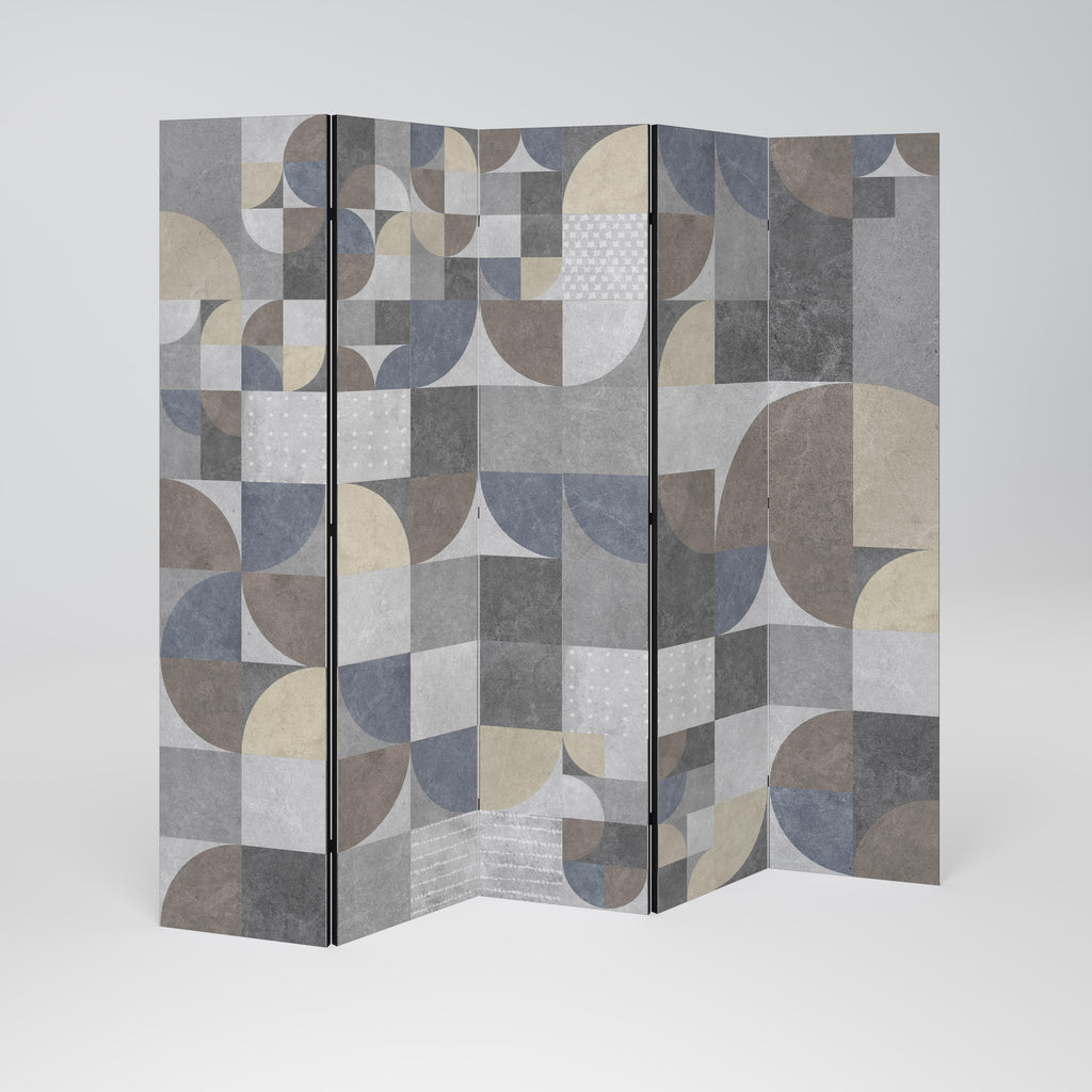 A PIECE OF SHAPE Decorative 5-Panel Room Divider