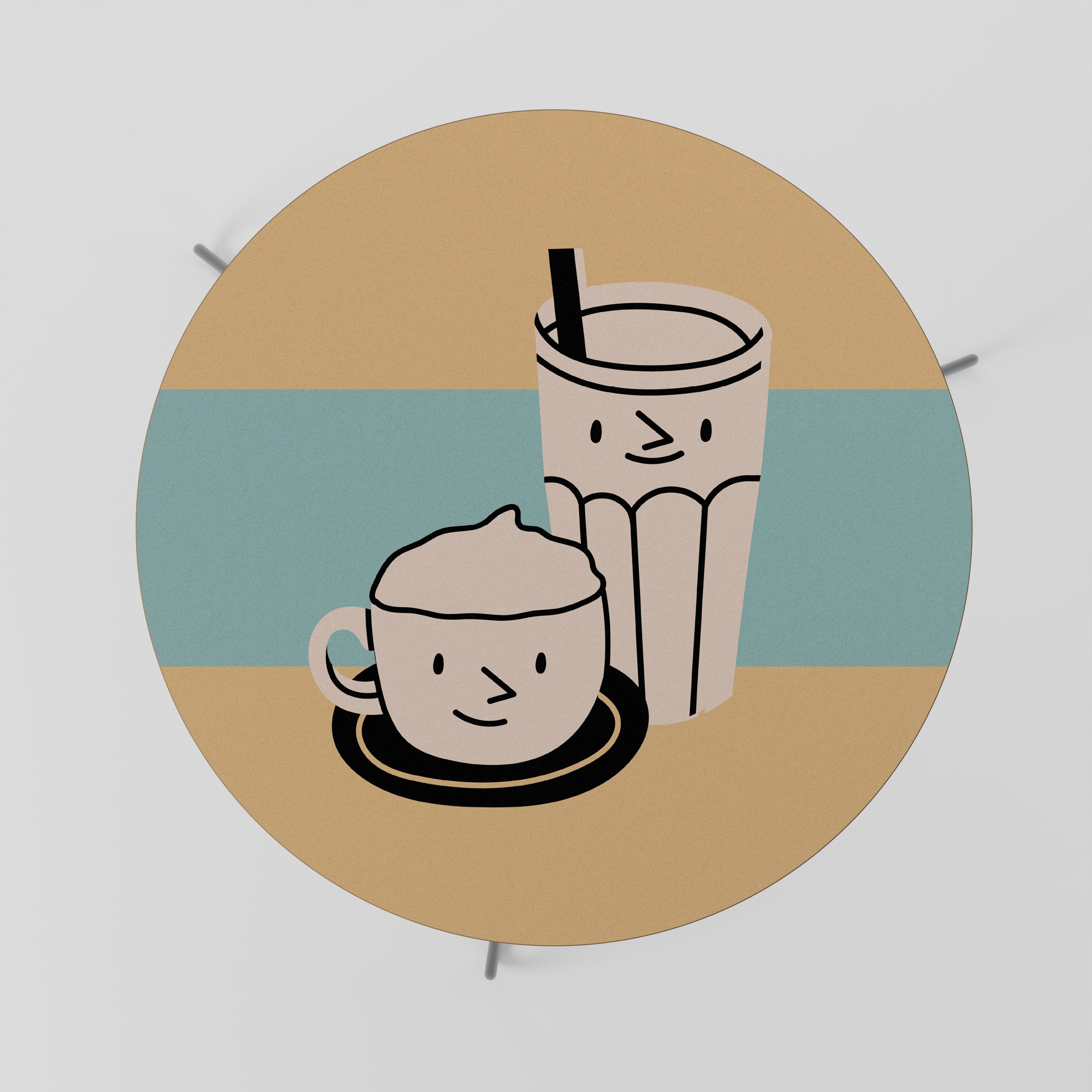 PLACERES DEL CAFÉ Mesa de centro 69