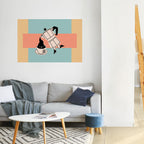 POWER ESPRESSO Póster Horizontal Adhesivo