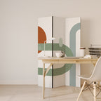 INFINITY'S EMBRACE 3-Panel Room Divider