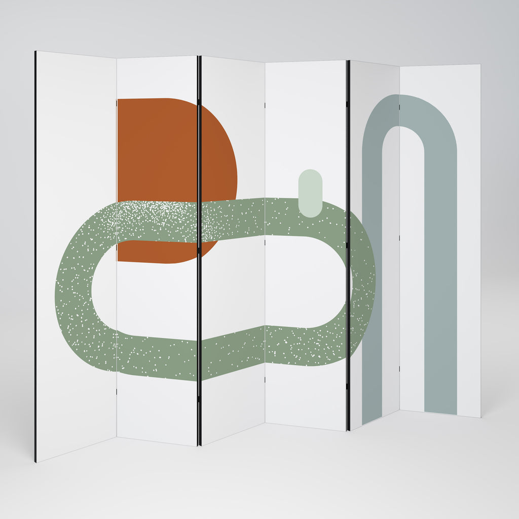 INFINITY'S EMBRACE Biombo de 6 paneles