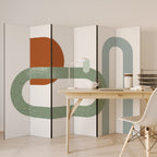 INFINITY'S EMBRACE Biombo Decorativo de 6 Paneles