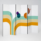 COLOR SOLSTICE 6-Panel Room Divider