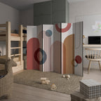 SHAPESCAPE LEAP Biombo Decorativo de 6 Paneles