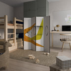 MAGNETIC HIT Biombo Decorativo de 4 Paneles