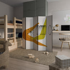 MAGNETIC HIT Biombo Decorativo de 5 Paneles