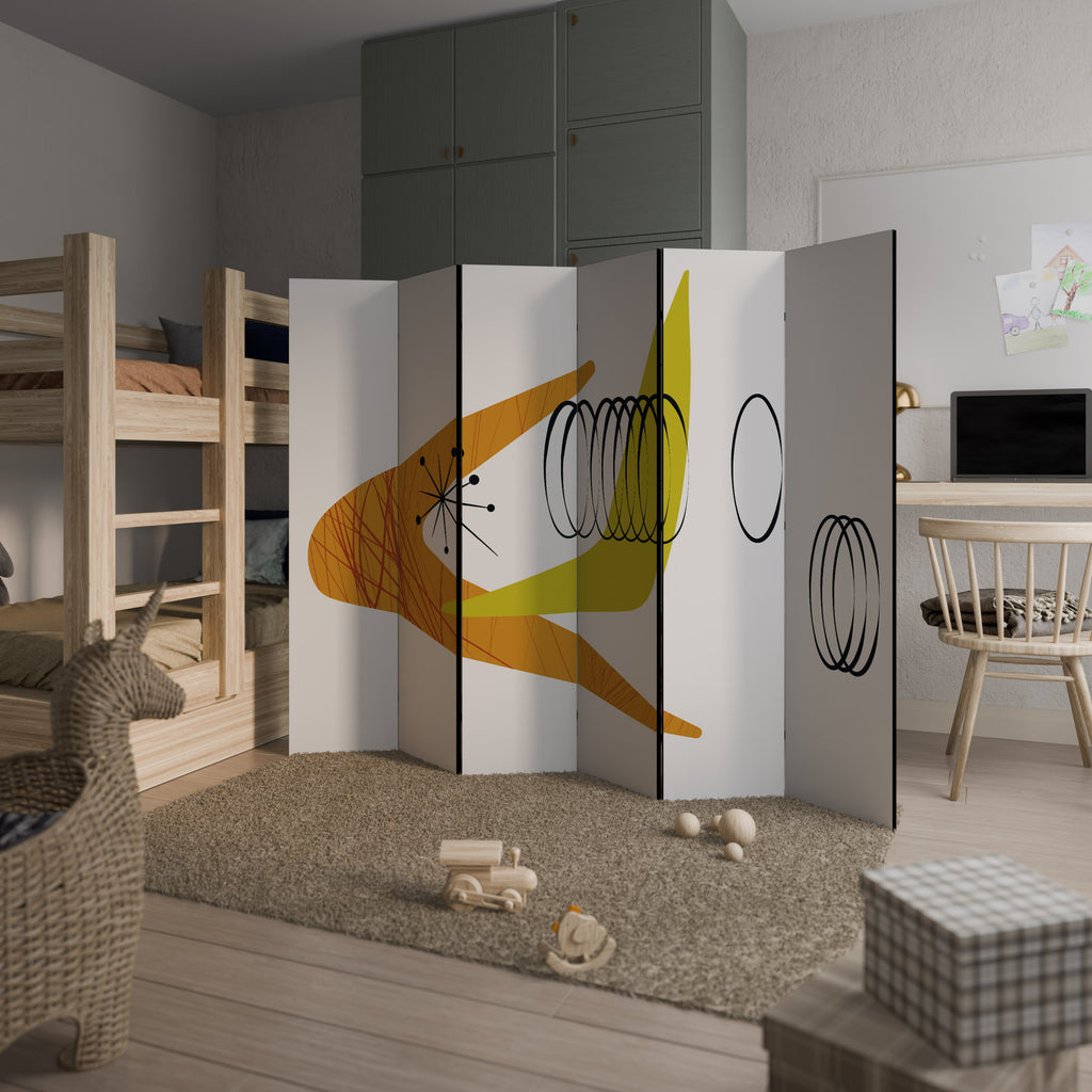 MAGNETIC HIT Biombo de 6 paneles