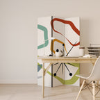 INTO THE RIM 3-Panel Room Divider