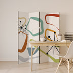 INTO THE RIM Decorative 4-Panel Room Divider