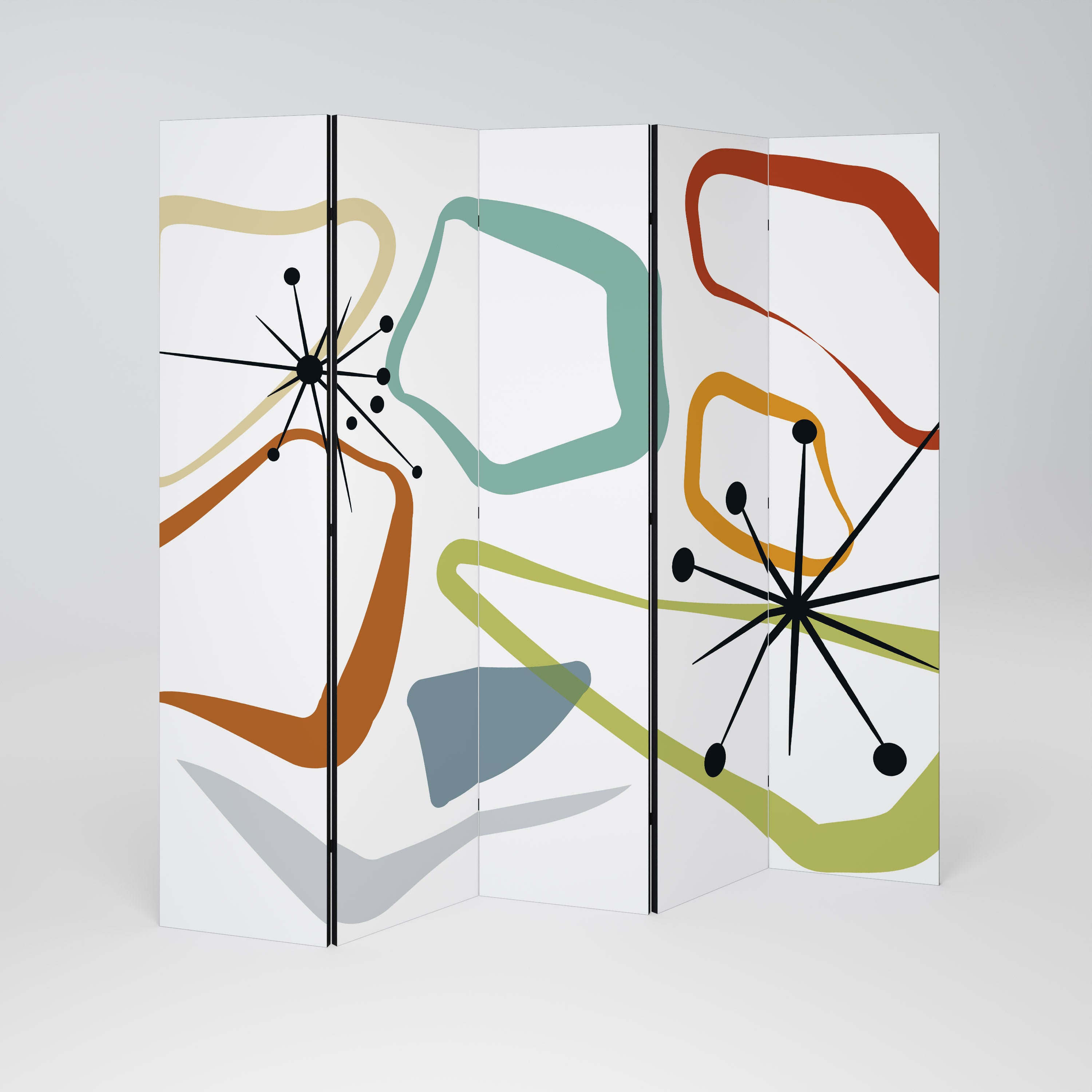 INTO THE RIM 5-Panel Room Divider