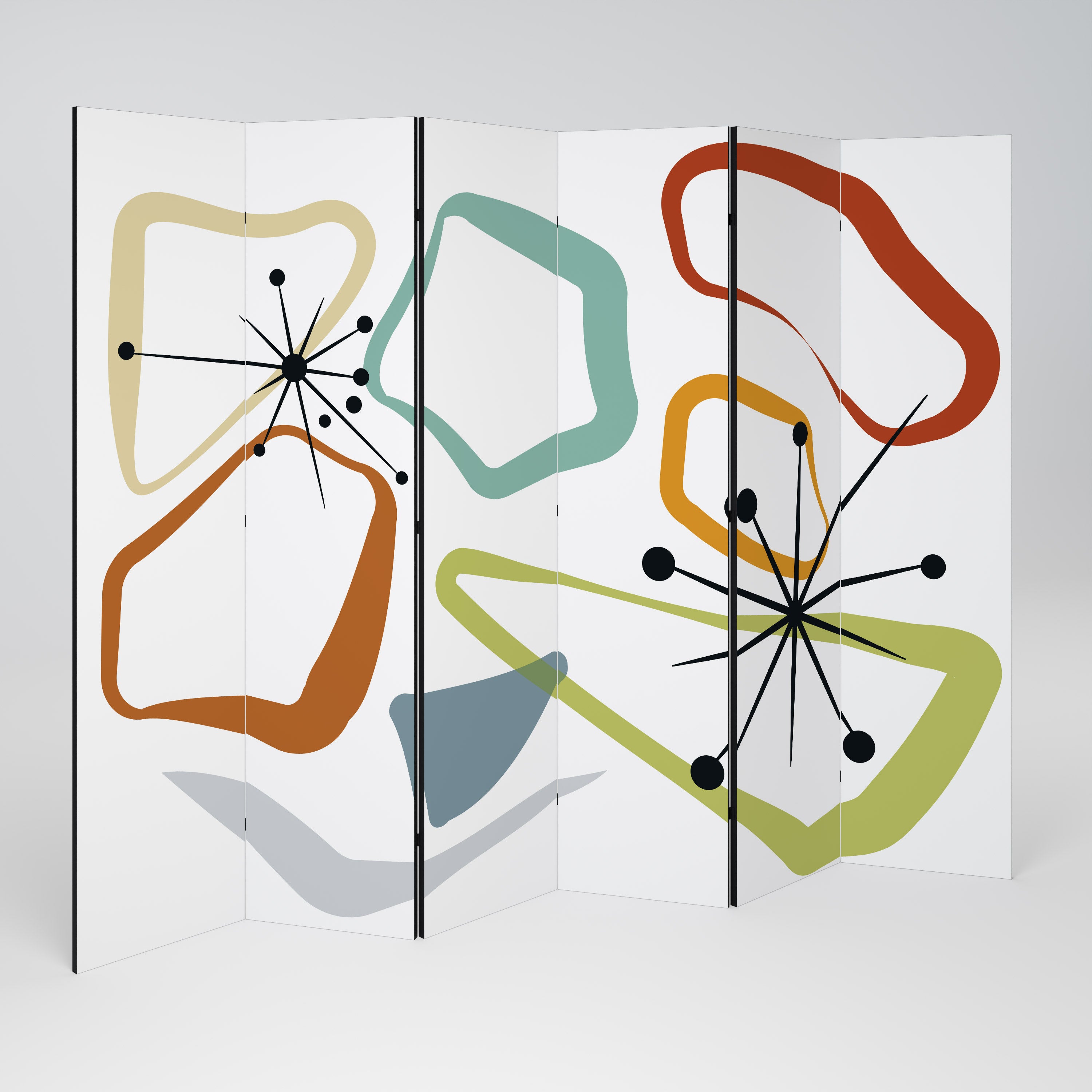 INTO THE RIM Decorative 6-Panel Room Divider