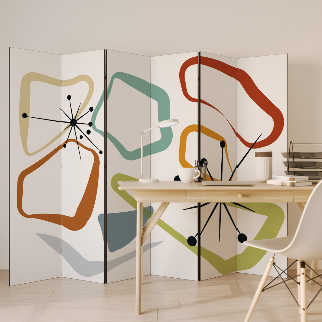 INTO THE RIM 6-Panel Room Divider