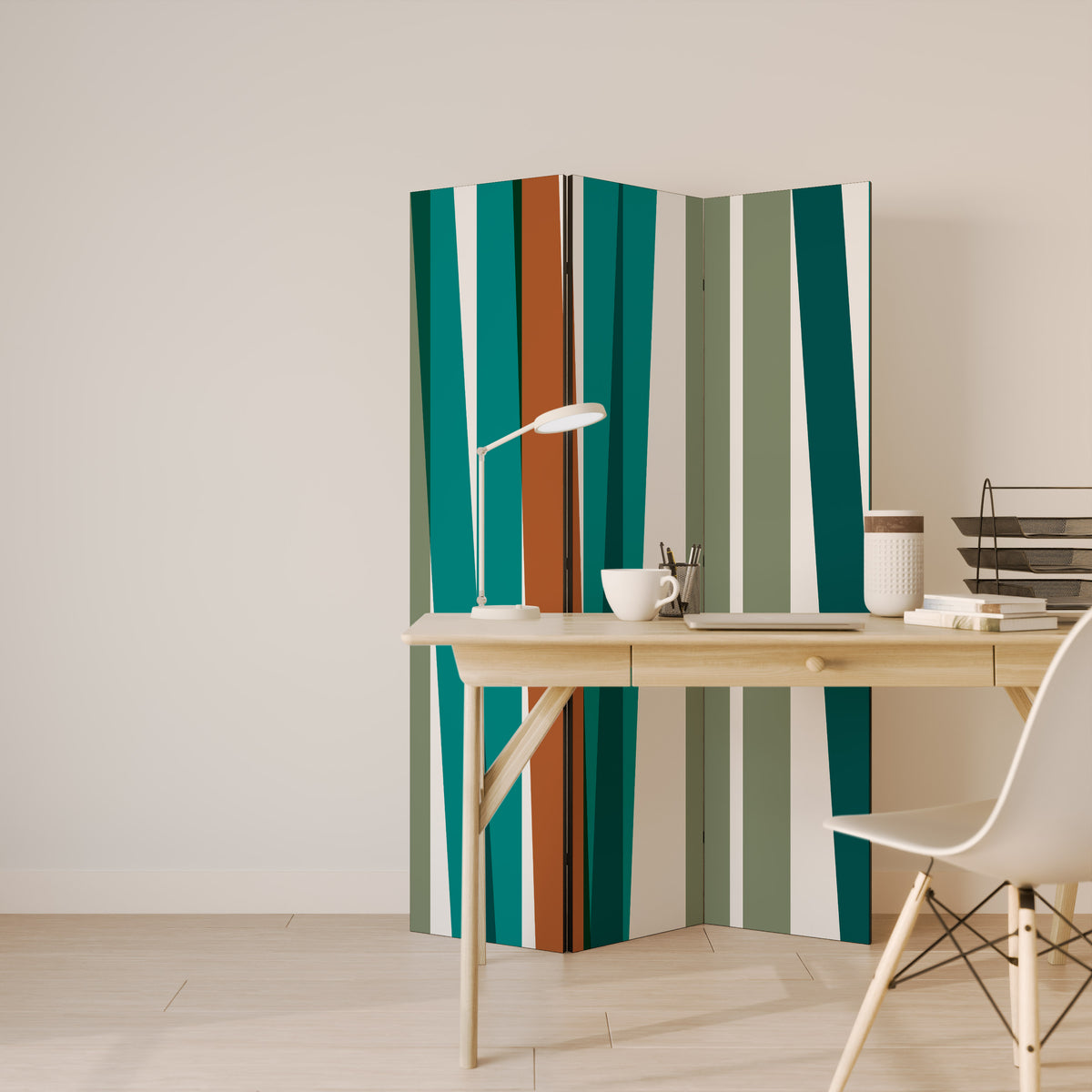 MEDLEY DROP Biombo de 3 paneles