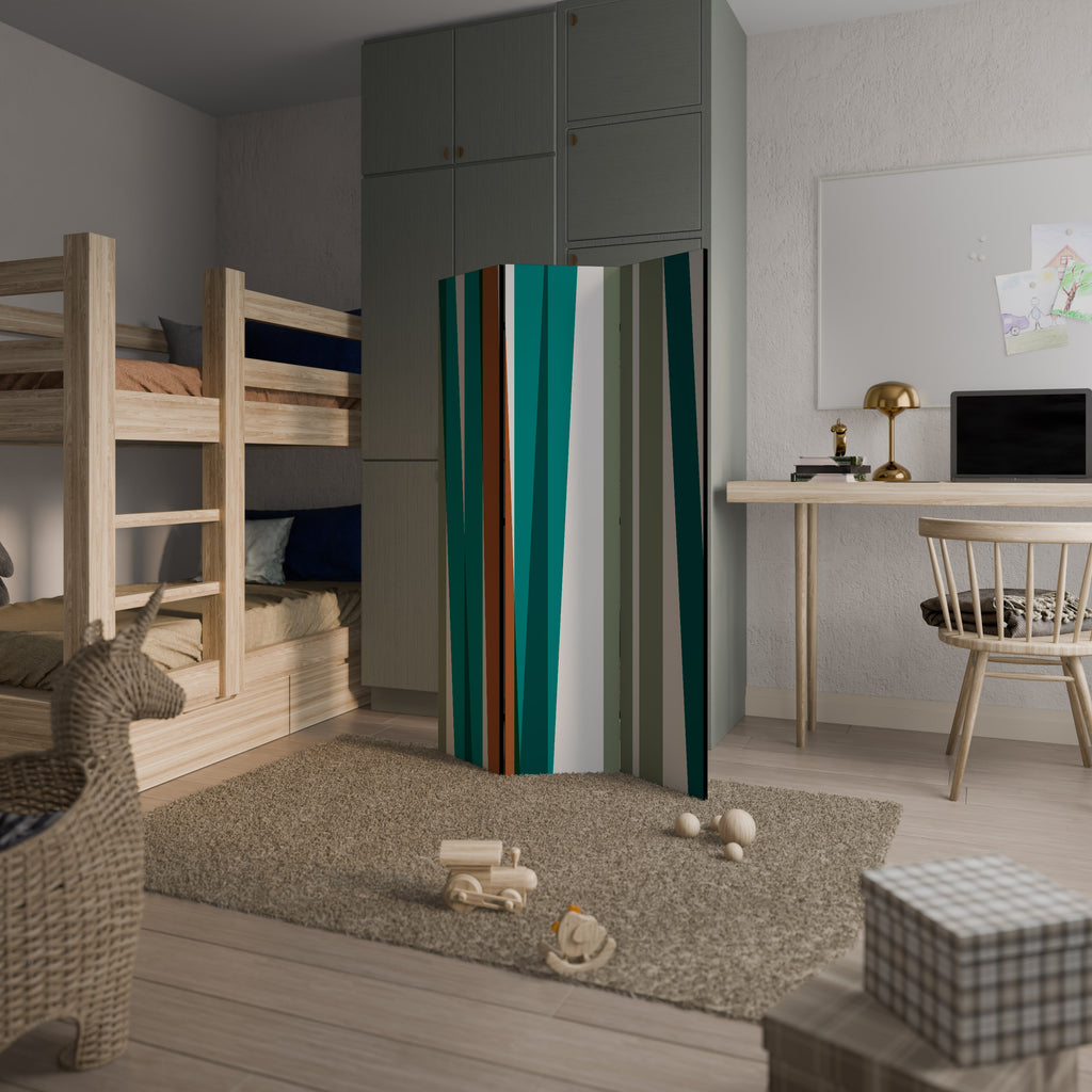 MEDLEY DROP Decorative 3-Panel Room Divider