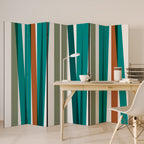 MEDLEY DROP Biombo Decorativo de 6 Paneles