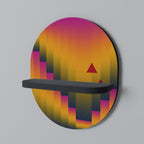 GOLDEN FADE Estante Artístico